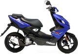 Komplette Abgasanlage Mit Katalysator Und Geräuschzulassung Touring Edelstahl - Leovince Kompatibel Mit Yamaha Aerox 50 R (2013)
