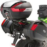 Motorradkoffer Monokey Trekker Outback Evo Smart Eloxiertem Aluminium 58 Lt Trekker Outback Evo Smart Eloxiertem Aluminium - Givi Kompatibel Mit Kawasaki Z 1000 Sx (2017-2019)
