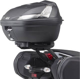 Monokey Black Tech Top Case - 40 Lt Technopolymer - Givi Compatible With Kawasaki Er-6 N (2012-2016)