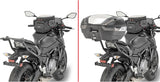 Monokey Trekker Alaska Black Aluminium Top Case - 44 Lt Trekker Alaska Aluminium - Givi Compatible With Kawasaki Z 650 (2017-2019)