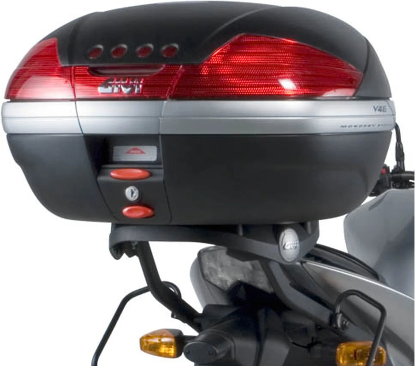 Motorradkoffer Monokey Trekker Outback Evo Smart Aluminium 58 Lt Trekker Outback Evo Smart Aluminium - Givi Kompatibel Mit Kawasaki Z 1000 (2007-2009)