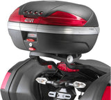 Monokey Trekker Alaska Aluminium Top Case - 44 Lt Trekker Alaska Aluminium - Givi Compatible With Kawasaki Er-6 F (2009-2011)