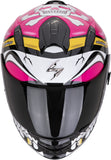 Full-Face Motorcycle Helmet Scorpion Exo Exo-491 Polycarbonate Pink Pirate Size Xs