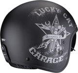 Urban Motorcycle Helmet Scorpion Exo Belfast Evo Ultra Tct Matt Black Silver Hangar Size Xl