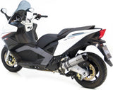 Auspuffendstück Mit Geräuschzulassung Lv One Evo Edelstahl Endkappe Carbon Fiber - Leovince Kompatibel Mit Aprilia Srv 850 (2012-2016)
