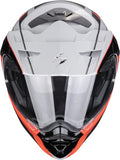 Integralhelm Für Motorrad Scorpion Exo Adx-2 Polycarbonate Grau Rot Kamps Grösse Xxl