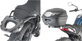 Motorradkoffer Monolock Alpina Aluminium 44 Lt Alpina Aluminium - Givi Kompatibel Mit Cfmoto 700 Cl-X (2021-2024)