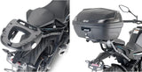 Top Bag Monokey Schwarz 40 Lt Nylon - Givi Kompatibel Mit Cfmoto 650 Nk (2021-2024)