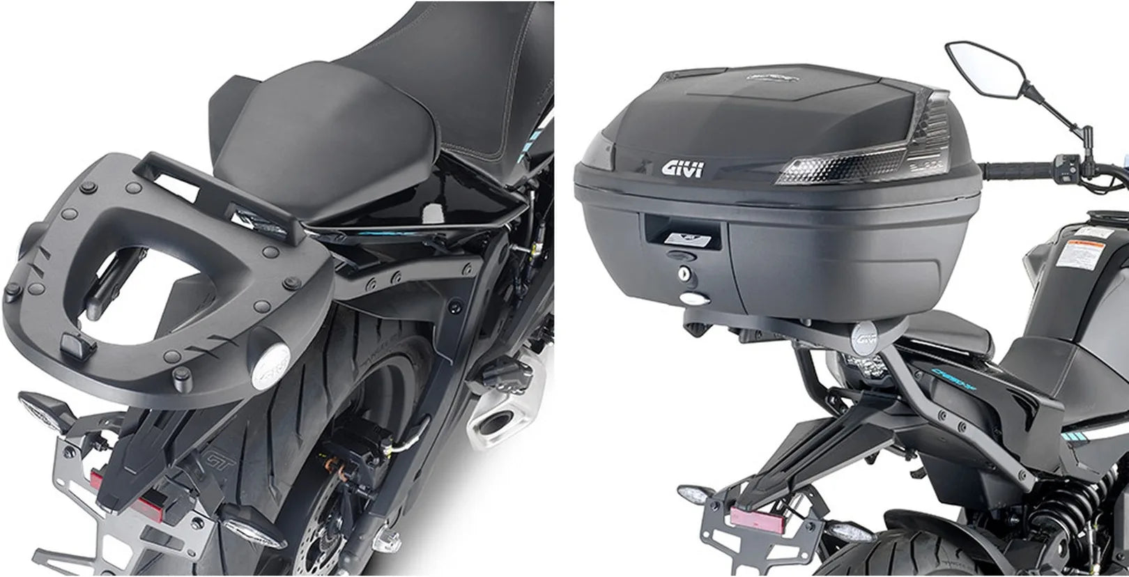 Motorradkoffer Monokey Trekker Aluminium 46 Lt Trekker Aluminium - Givi Kompatibel Mit Cfmoto 650 Nk (2021-2024)
