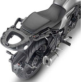 Monolock Vision Black Tech Top Case - 34 Lt Vision Technopolymer - Givi Compatible With Voge Trofeo 500 Ac (2022-2024)