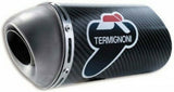 Exhaust Tip Without Sound Certification Carbon - Termignoni Compatible With Ducati Monster S4R