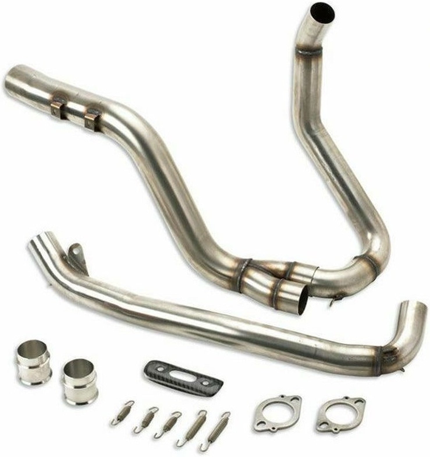 Non-Catalytic Exhaust Manifolds Stainless Steel - Termignoni Compatible With Ducati Hypermotard 1100