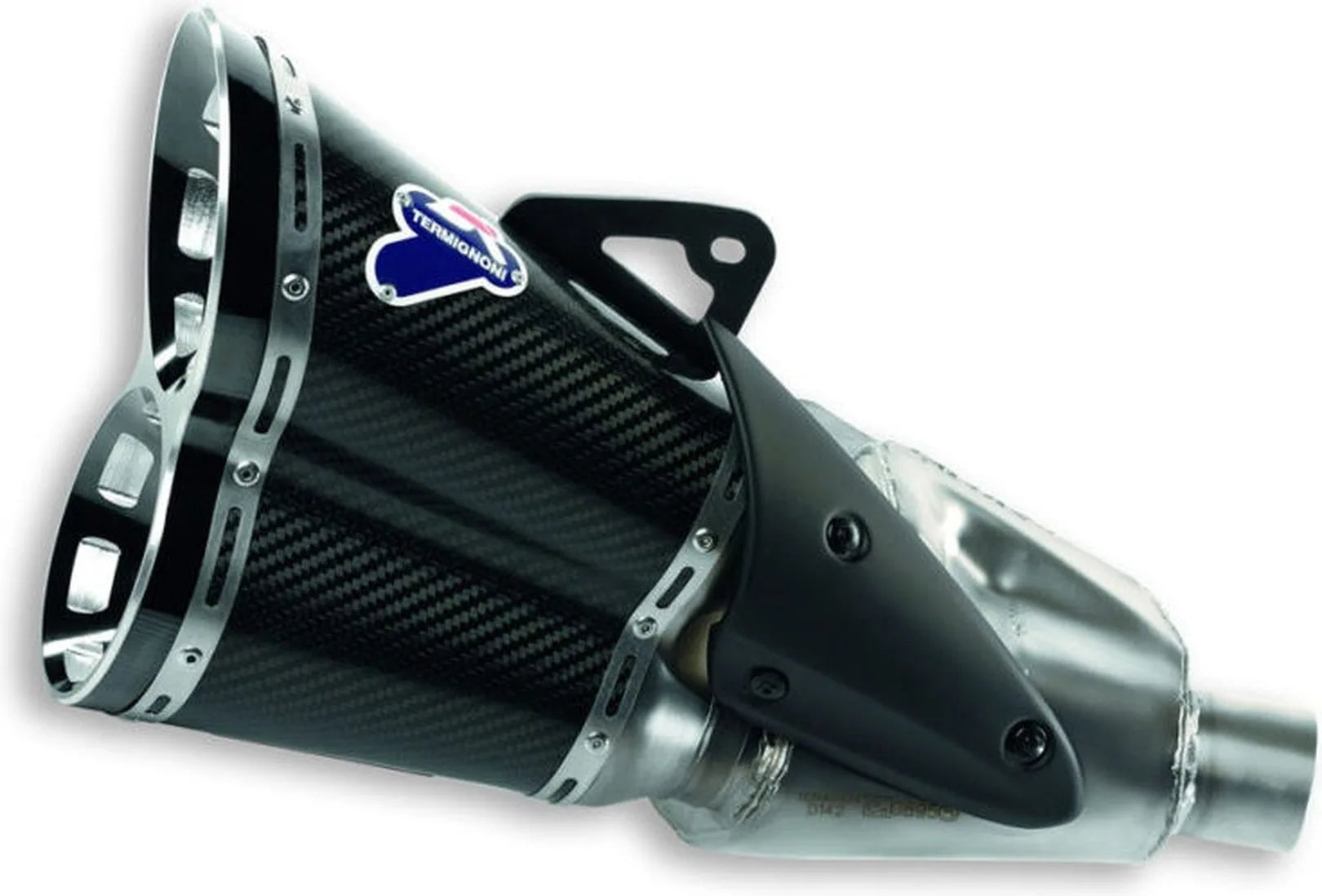 Auspuffendstück Mit Geräuschzulassung Carbon - Termignoni Kompatibel Mit Ducati Diavel