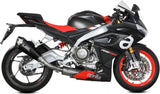 Komplette Auspuffanlage Ohne Katalysator Und Mit Geräuschzulassung Delta Race Carbon Carbon - Mivv Kompatibel Mit Aprilia Rs 660 (2020-2024)