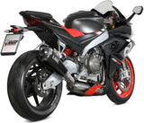 Komplette Abgasanlage Mit Katalysator Und Geräuschzulassung Delta Race Carbon Carbon - Mivv Kompatibel Mit Aprilia Rs 660 (2020-2024)
