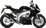 Non-Catalytic Exhaust Tip With Sound Certification Sr-1 Titanium Black - Mivv Compatible With Aprilia Tuono V4 1100 (2021-2024)