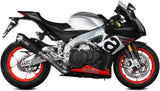 Auspuffendstück Ohne Katalysator Und Mit Geräuschzulassung Delta Race Carbon Carbon - Mivv Kompatibel Mit Aprilia Rsv4 (2017-2020)