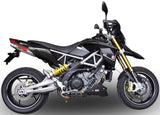 Doppelauspuffanlage Ohne Geräuschzulassung Deeptone Edelstahl - Gpr Kompatibel Mit Aprilia Dorsoduro 750 (2008-2016)