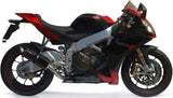 Komplette Abgasanlage Mit Katalysator Und Geräuschzulassung Furore Alu Schwarz - Gpr Kompatibel Mit Aprilia Rsv4 1000 (2009-2014)