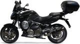 Auspuffendstück Mit Geräuschzulassung Furore Alu Schwarz - Gpr Kompatibel Mit Aprilia Mana 850 Gt (2007-2016)