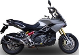 Auspuffendstück Mit Geräuschzulassung Furore Alu Schwarz - Gpr Kompatibel Mit Aprilia Caponord 1200 (2013-2015)