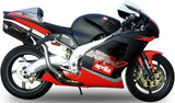 Auspuffendstück Mit Geräuschzulassung Furore Alu Schwarz - Gpr Kompatibel Mit Aprilia Rsv 1000 - Sp (1998-2003)
