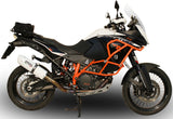Auspuffendstück Mit Geräuschzulassung Albus Ceramic Alu Weiss - Gpr Kompatibel Mit Ktm 1050 Adventure (2015-2016)