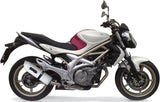 Auspuffendstück Mit Geräuschzulassung Albus Ceramic Alu Weiss - Gpr Kompatibel Mit Suzuki Gladius 650 (2008-2015)