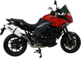 Auspuffendstück Mit Geräuschzulassung Albus Ceramic Alu Weiss - Gpr Kompatibel Mit Triumph Tiger 1050 Sport (2013-2015)