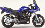 Auspuffendstück Mit Geräuschzulassung Albus Ceramic Alu Weiss - Gpr Kompatibel Mit Yamaha Fzs 1000 Fazer (2001-2005)
