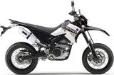 Auspuffendstück Mit Geräuschzulassung Albus Ceramic Alu Weiss - Gpr Kompatibel Mit Yamaha Wr 250 X - R Ie (2007-2019)