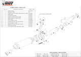 Auspuffendstück Ohne Katalysator Und Mit Geräuschzulassung Gp Carbon - Mivv Kompatibel Mit Suzuki Gsx-R 600 (2006-2007)