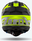 Offroad-Helm Für Motorrad Airoh Aviator 3 - Av3M31 Hpc Carbon Mattgelb Monarch Grösse Xl