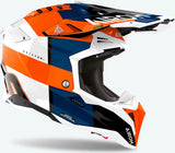 Offroad-Helm Für Motorrad Airoh Aviator 3 - Av3M32 Hpc Carbon Glanzorange Monarch Grösse Xxl