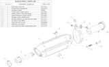 Non-Catalytic Exhaust Tip With Sound Certification Suono Steel Black Carbon - Mivv Compatible With Bmw K 1200 R (2005-2008)