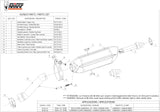Exhaust Tip With Noise Certification Suono Steel Black Carbon - Mivv Compatible With Bmw R 1200 Gs (2010-2012)