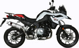 Auspuffendstück Mit Geräuschzulassung Dakar Edelstahl - Mivv Kompatibel Mit Bmw F 750 Gs (2018-2024)