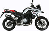 Auspuffendstück Mit Geräuschzulassung Delta Race Stahl Schwarz Carbon - Mivv Kompatibel Mit Bmw F 850 Gs (2018-2024)