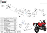 Auspuffendstück Mit Geräuschzulassung Oval Carbon Carbon - Mivv Kompatibel Mit Bmw F 900 Xr (2020-2024)
