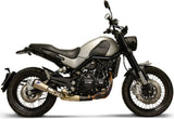 Auspuffendrohr Ohne Geräuschzulassung Gp2R-Rht Titan Aluminium Cap - Termignoni Kompatibel Mit Benelli Leoncino 500 (2018-2020)