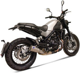 Auspuffendrohr Ohne Geräuschzulassung Gp2R-R Edelstahl - Termignoni Kompatibel Mit Benelli Leoncino 500 (2018-2020)