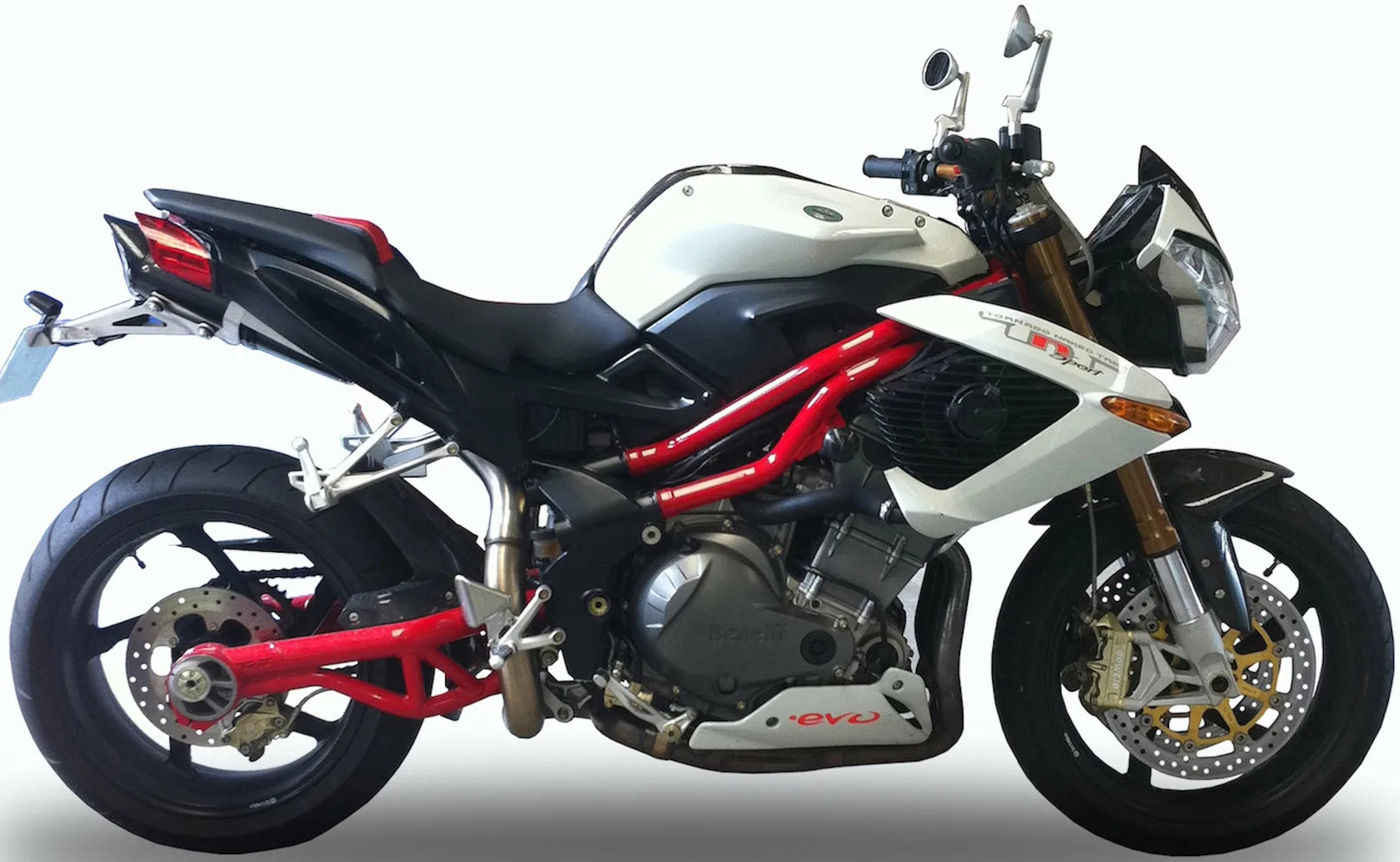 Auspuffendstück Mit Geräuschzulassung Tiburon Carbon Look - Gpr Kompatibel Mit Benelli Tnt 899 (2008-2016)