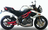 Auspuffendstück Mit Geräuschzulassung Tiburon Carbon Look - Gpr Kompatibel Mit Benelli Tnt 899 (2008-2016)