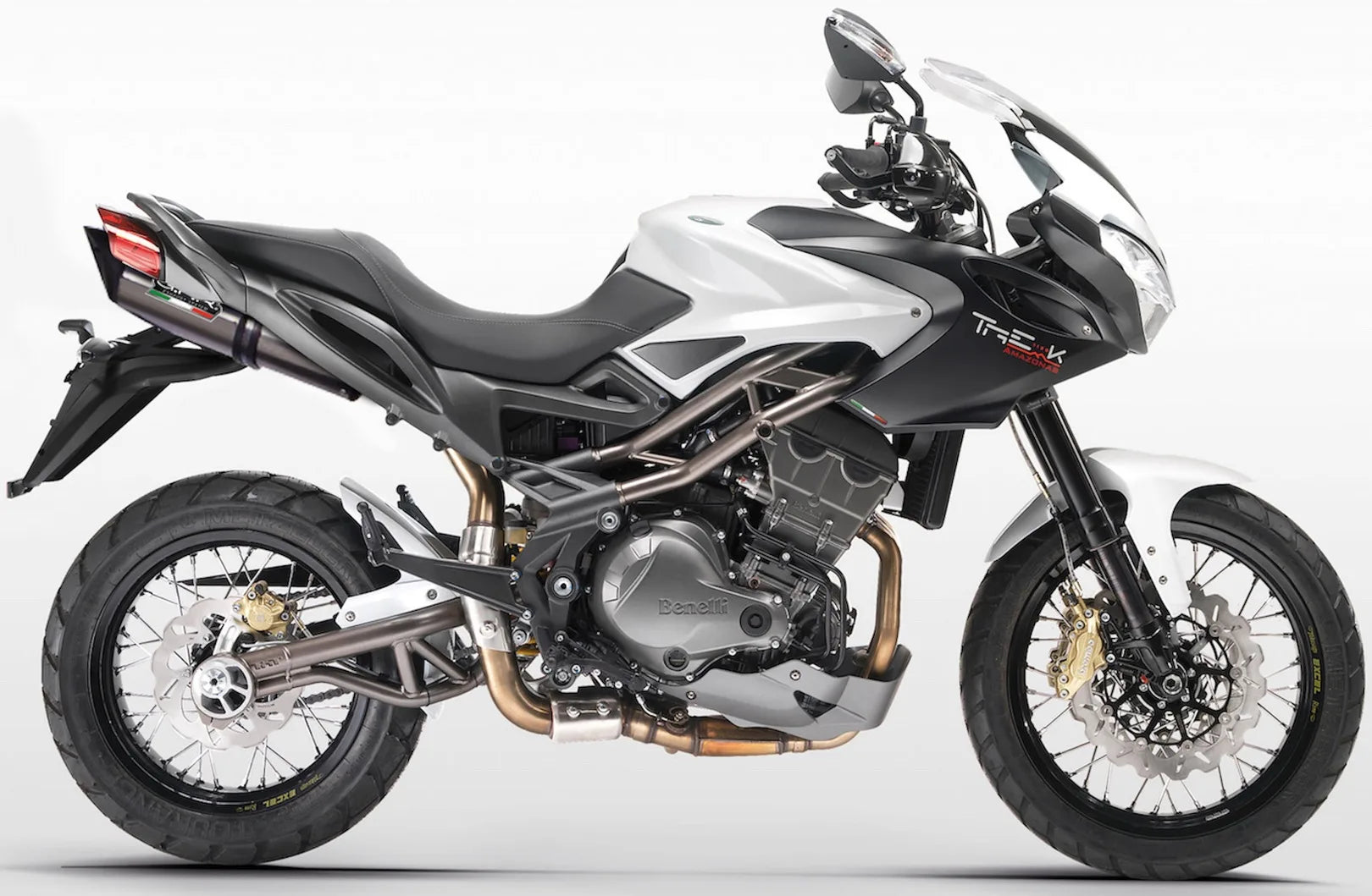 Auspuffendstück Mit Geräuschzulassung Tiburon Titan - Gpr Kompatibel Mit Benelli Tre 1130 K (2006-2016)