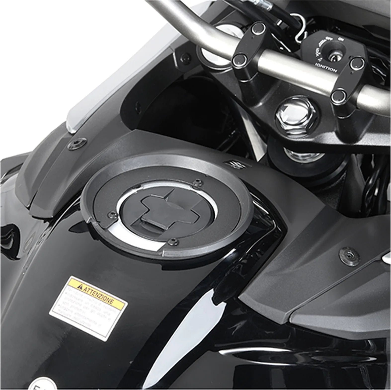 Befestigungsring Für Tanklock Taschen - Givi Kompatibel Mit Suzuki Gsf 650 Bandit S K9 L0 L1 L2 L3 L4 (2009-2015)