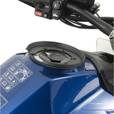 Tanklock Black Tank Bag - 5 Lt Mt504 Nylon - Givi Compatible With Aprilia Etv 1000 Caponord (2001-2010)