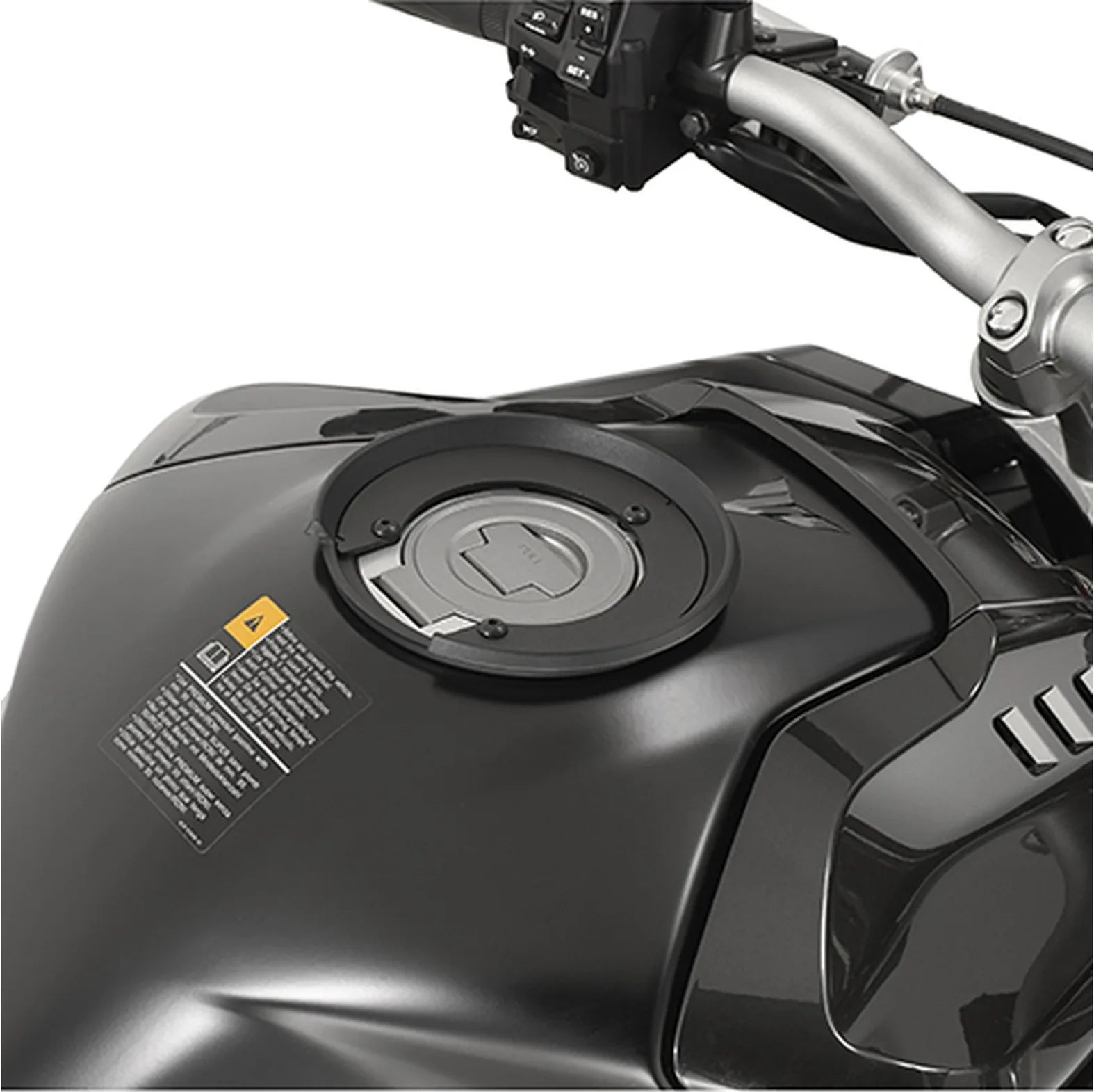 Tankrucksack Tanklock Schwarz 5 Lt Wl902 Technopolymer - Givi Kompatibel Mit Yamaha Mt-10 (2016-2021)