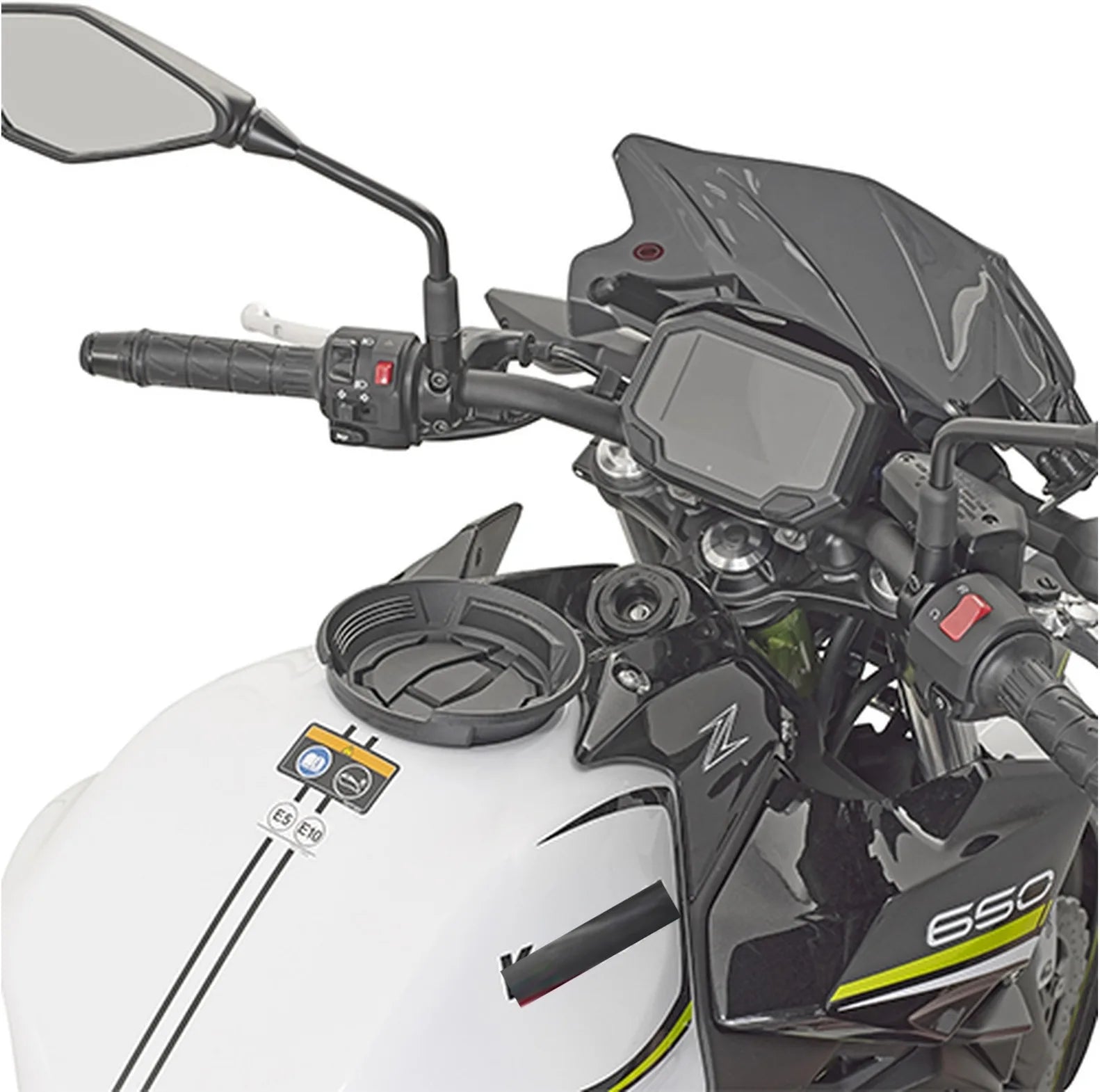 Tankrucksack Tanklock Schwarz 15 Lt Xl06B Nylon - Givi Kompatibel Mit Bimota Tera 1000 (2024)