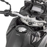 Tanklock Black Tank Bag - 25 Lt Nylon - Givi Compatible With Voge Trofeo 300 Ac (2020-2024)