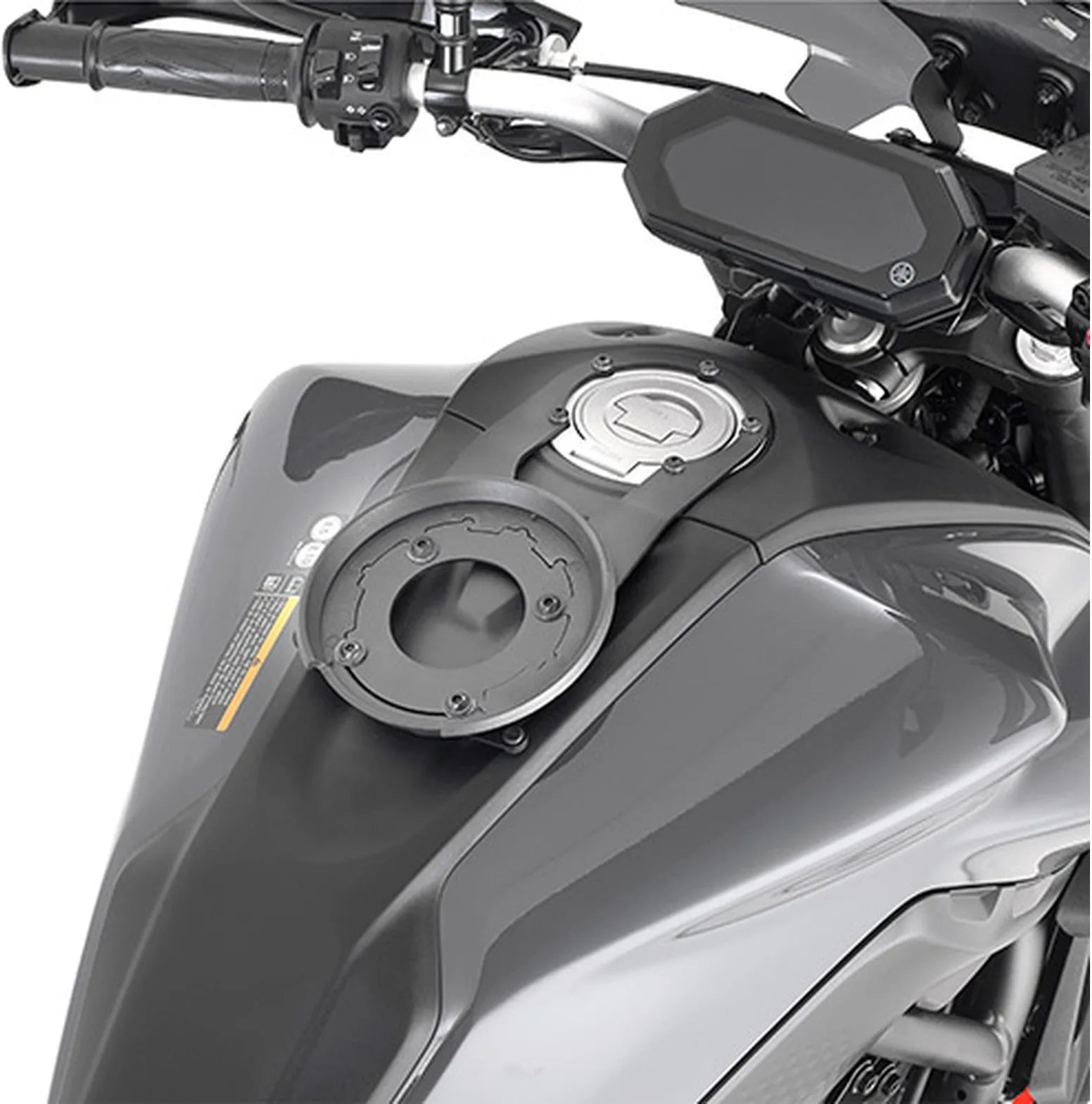Tankrucksack Tanklock Schwarz 20 Lt Xl04B Nylon - Givi Kompatibel Mit Yamaha Mt-07 (2021-2024)